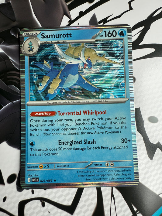 Samurott #23 Holo | Pokemon | White Flare