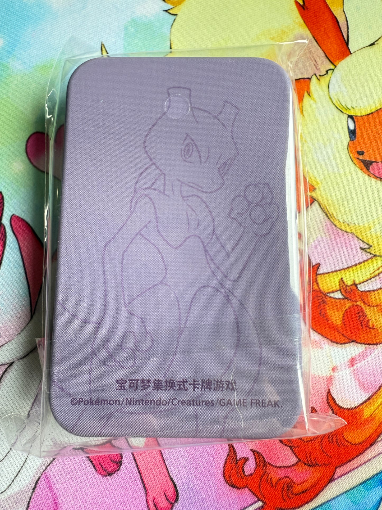 Pokemon - Chinese 151 | Damage Marker Metal Tin Mewtwo