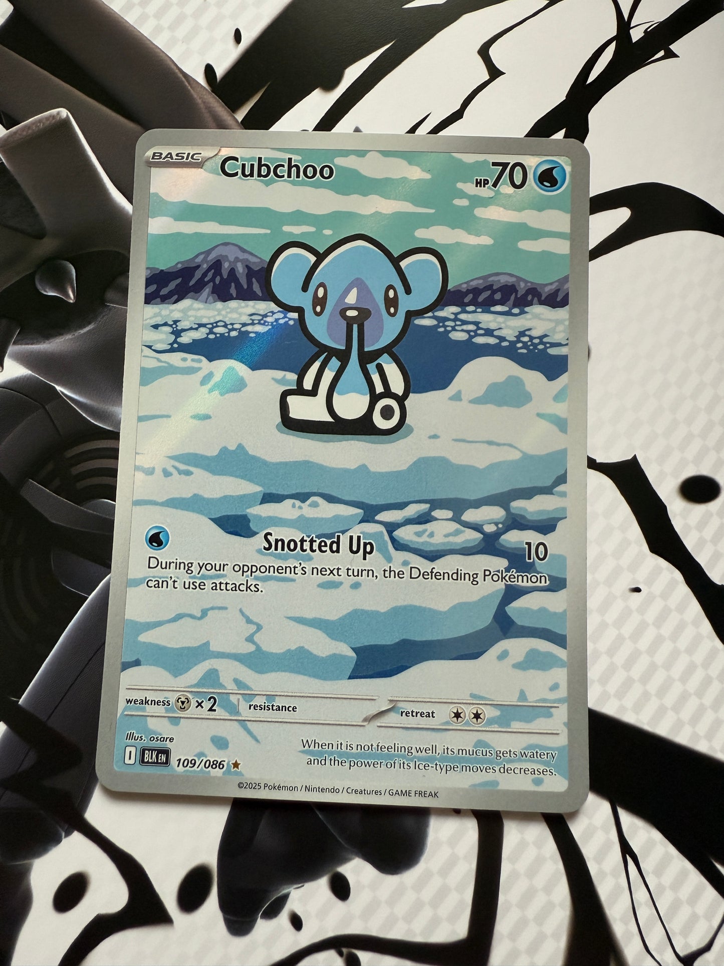 Cubchoo #109 | Pokemon | Black Bolt