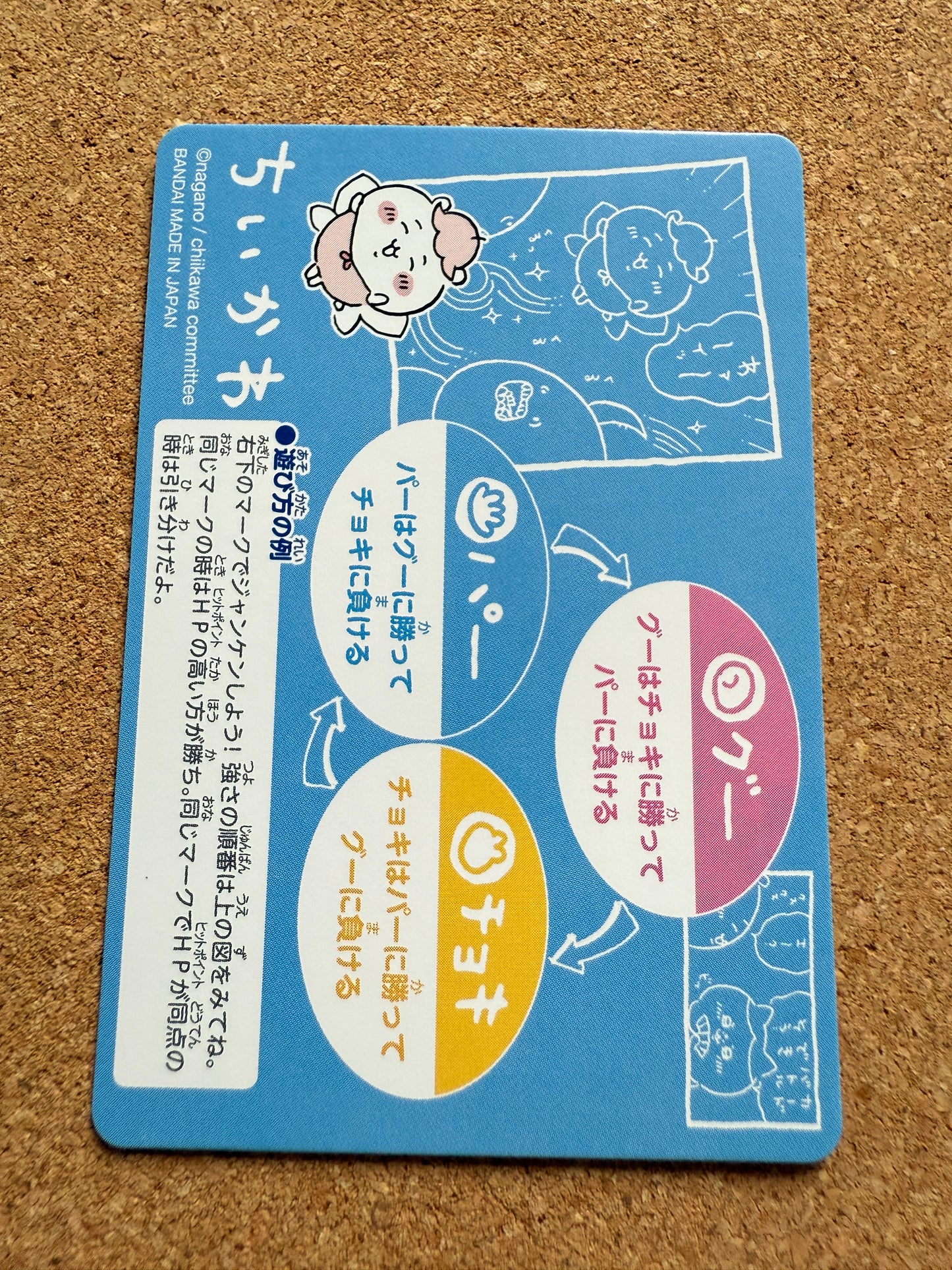 Chiikawa (ちいかわ) | Nagano | Japanese | Card E