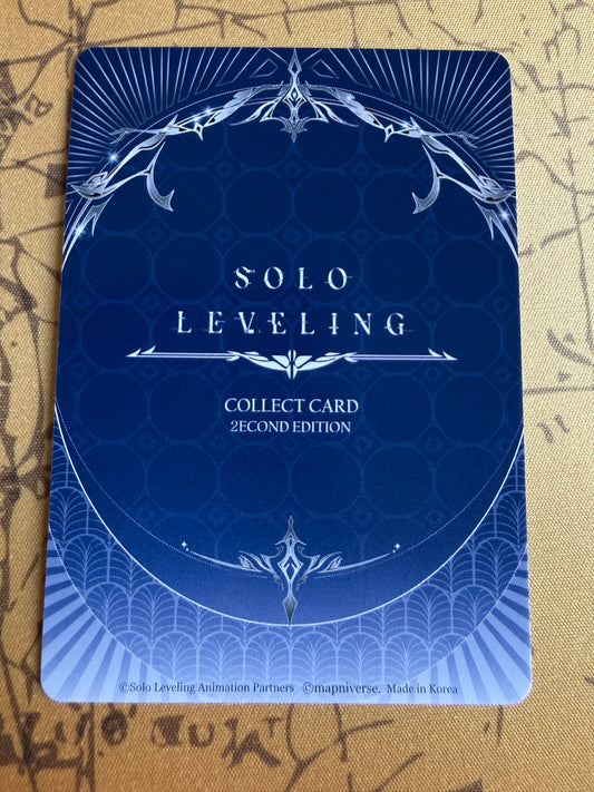 Sung Jinwoo PM SL2E-01 ID Card | Promo | Solo Leveling Volume 2 | Mapniverse | Korean