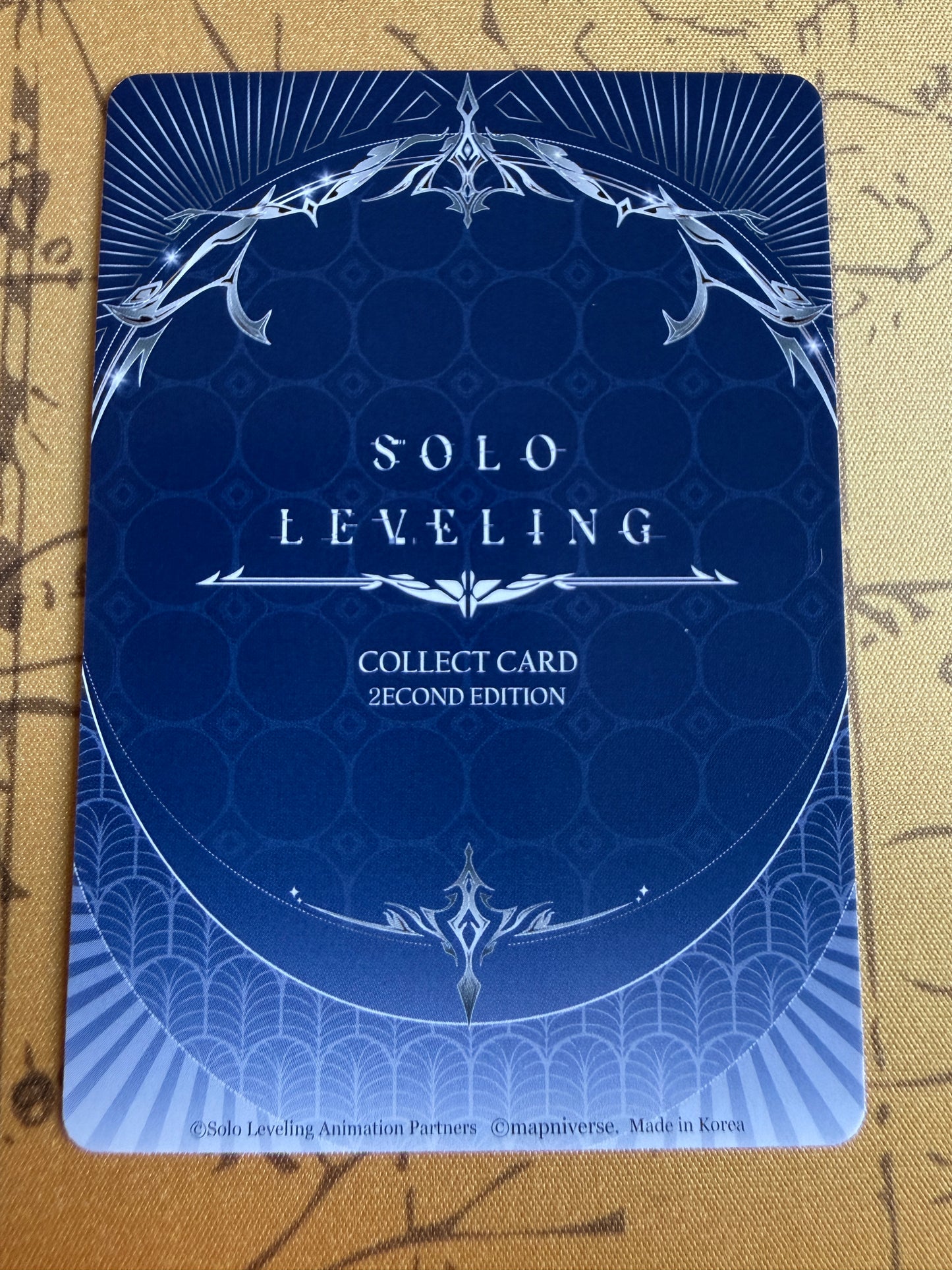 Choi Jong-In PM SL2E-04 ID Card | Promo | Solo Leveling Volume 2 | Mapniverse | Korean