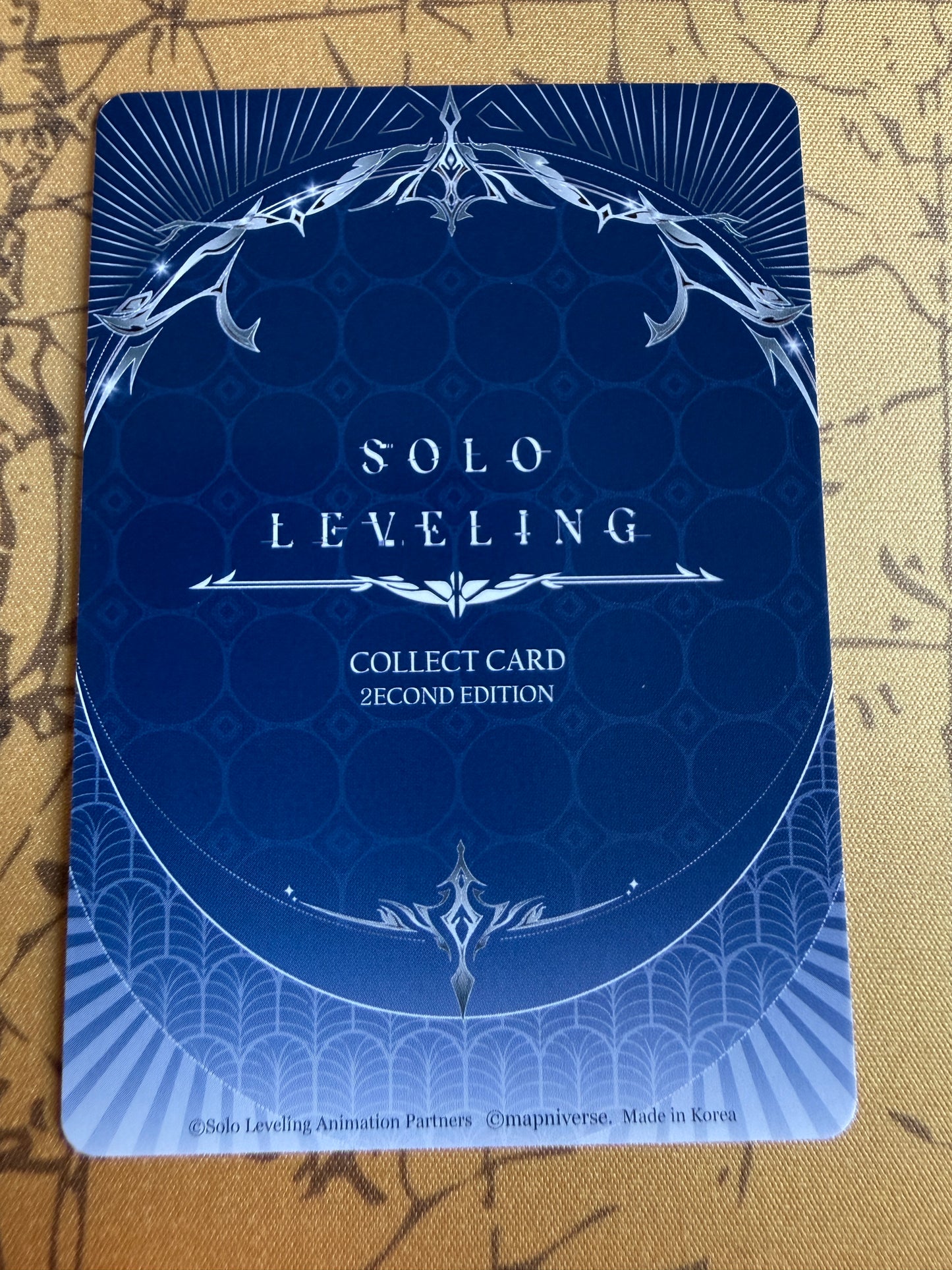 Cha Hae-In PM SL2E-03 ID Card | Promo | Solo Leveling Volume 2 | Mapniverse | Korean