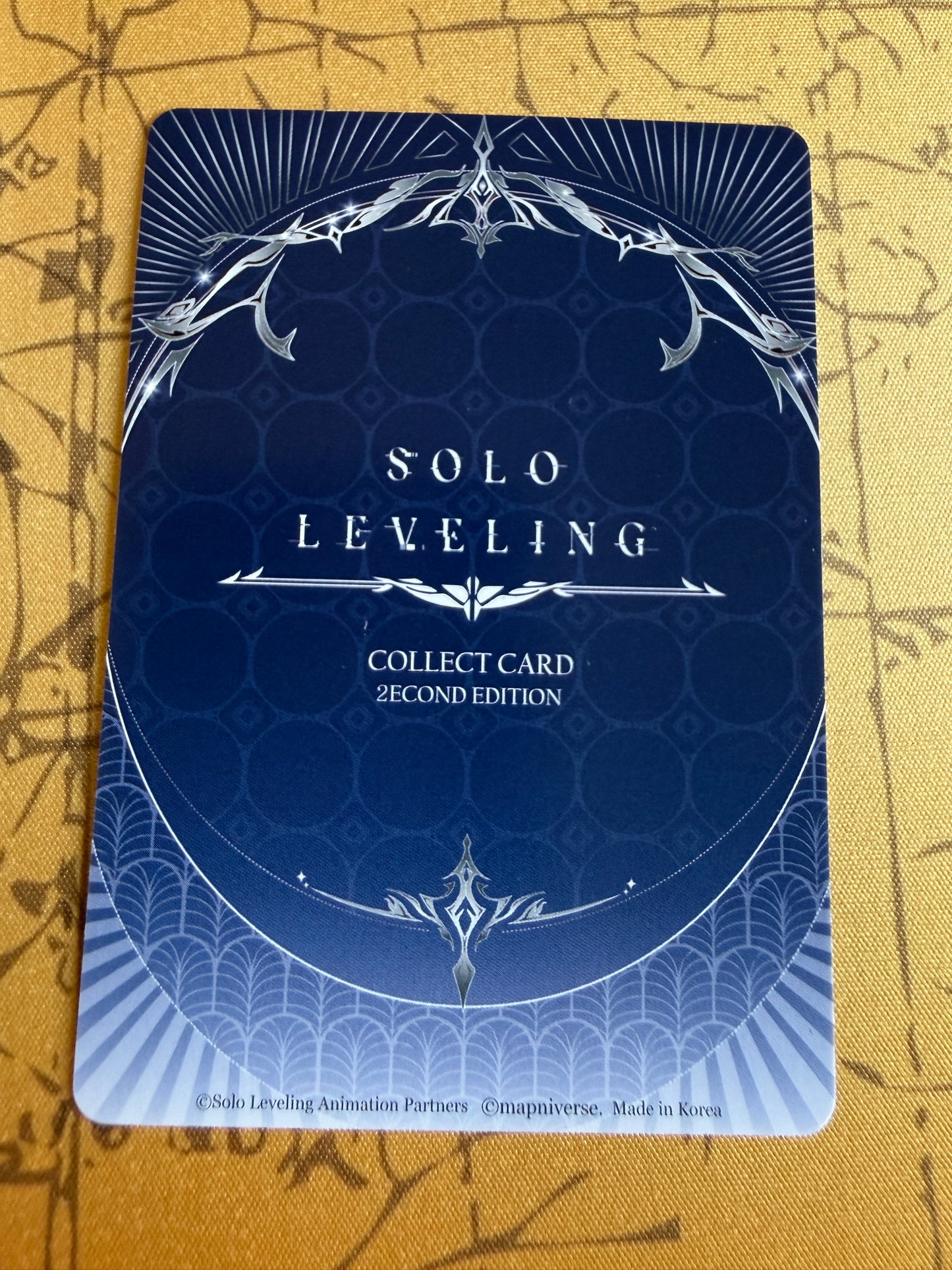 Go Gunhee *SR SL2E-074 | Solo Leveling Volume 2 | Mapniverse | Korean