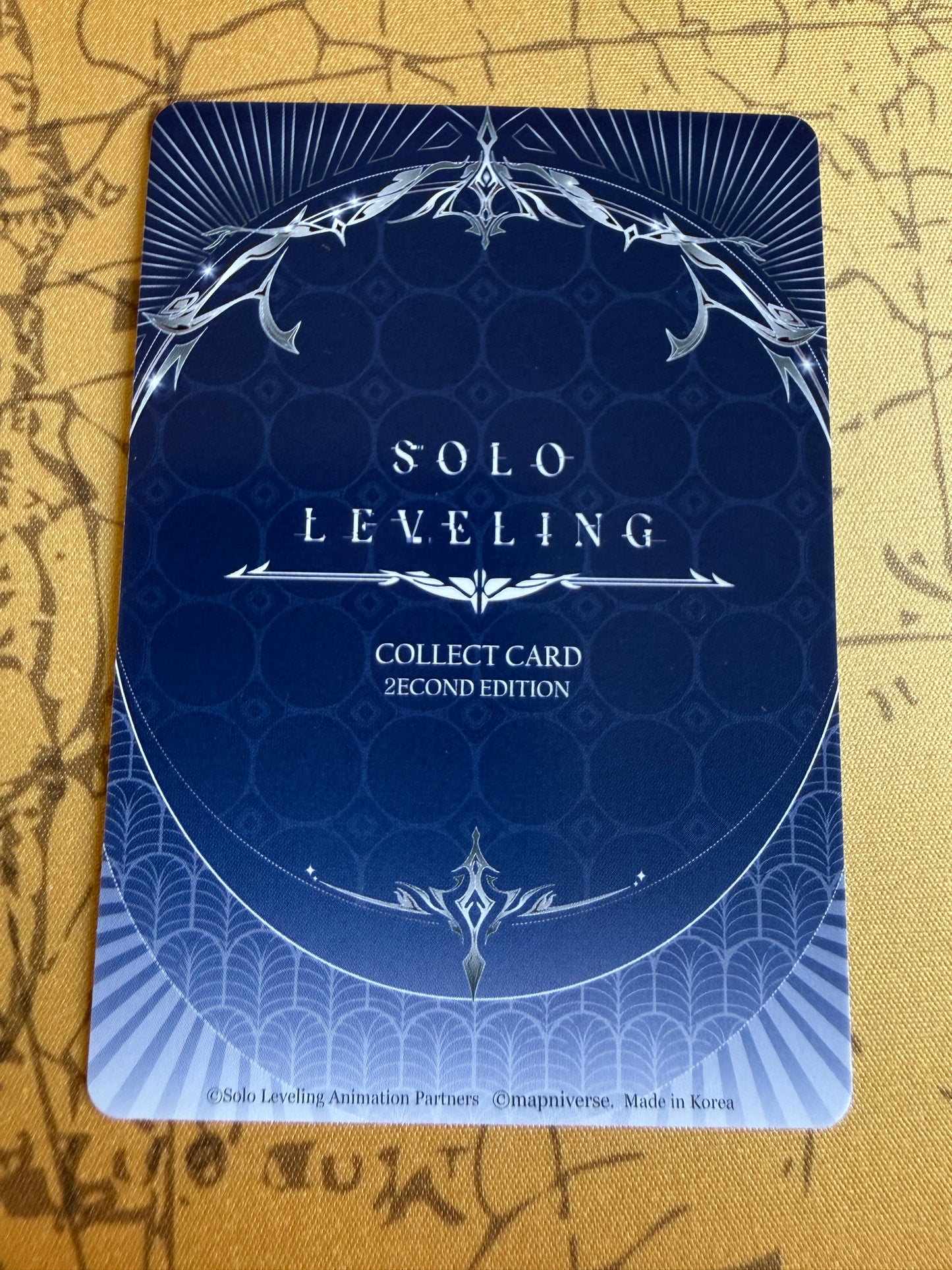 Sung Jinwoo HR SL2E-087 | Solo Leveling Volume 2 | Mapniverse | Korean