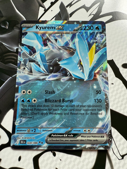 Kyurem Ex #28 | Pokemon | Black Bolt