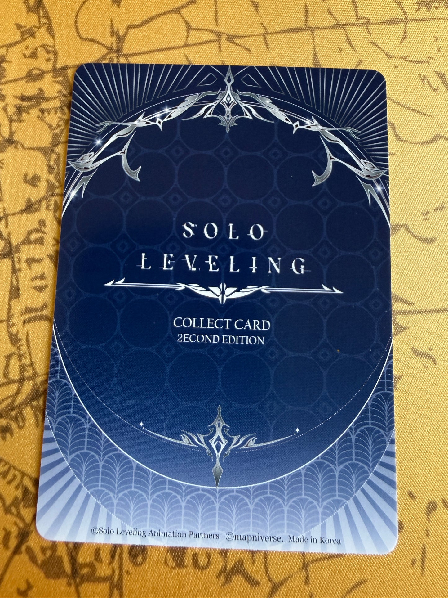 Kim Chul / Iron UR SL2E-085 | Solo Leveling Volume 2 | Mapniverse | Korean