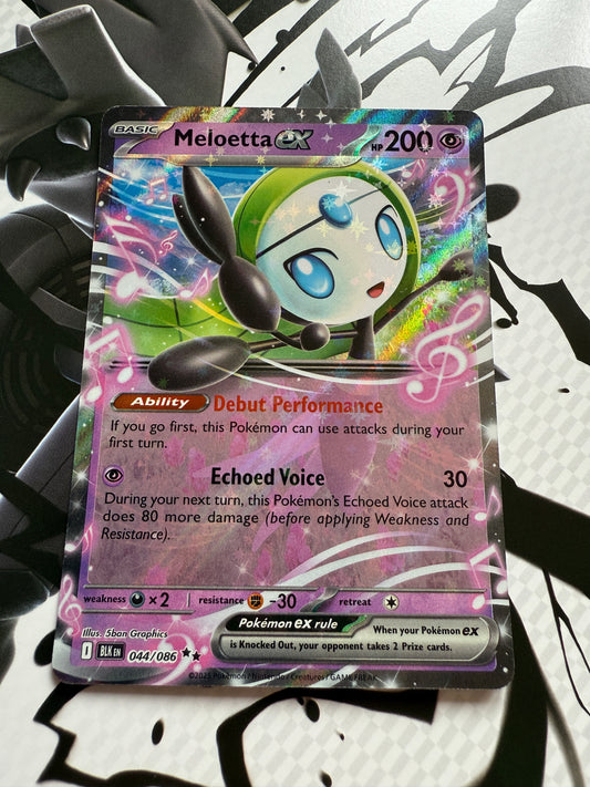 Meloetta Ex #44 | Pokemon | Black Bolt