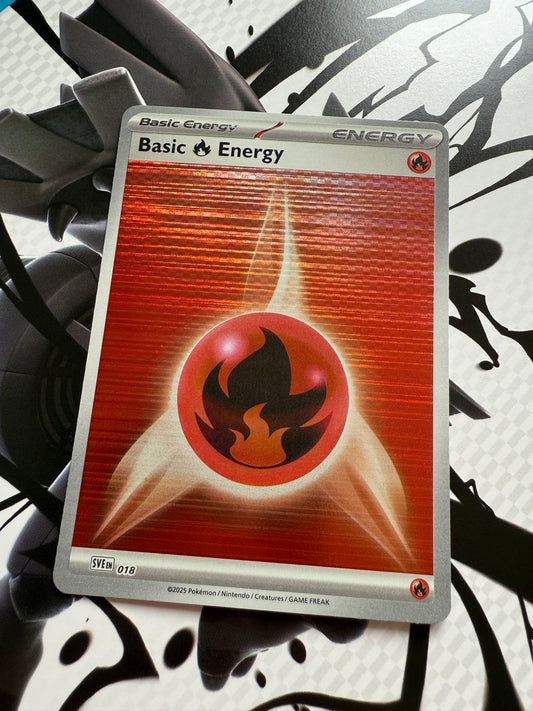 Fire Energy Holo | Pokemon | Black Bolt / White Flare