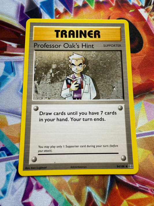 Professor Oak's Hint #84 | Pokemon | XY Evolutions