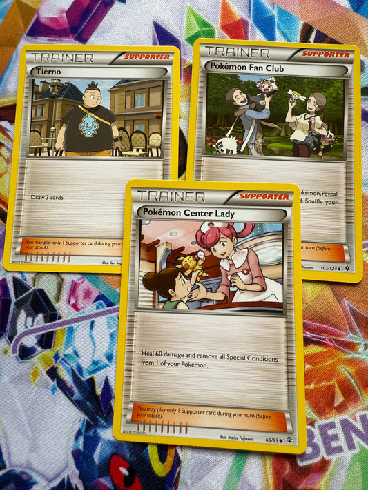 Pokemon Center Lady, Tierno and Pokemon Fan Club | Pokemon Generations