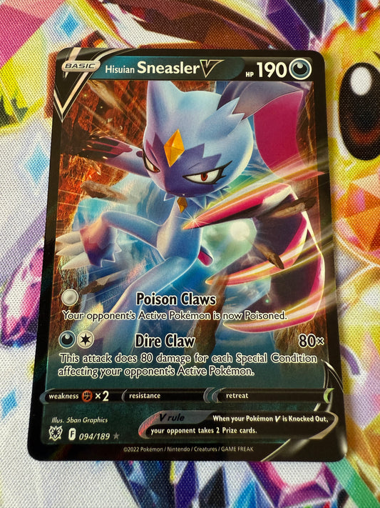 Hisuian Sneasler V #94 | Pokemon | Astral Radiance