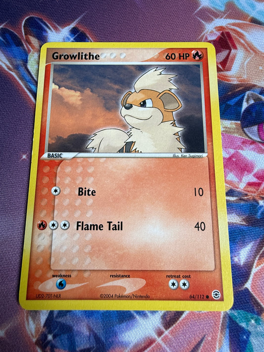 Growlithe #64 | Pokemon | Fire Red & Leaf Green