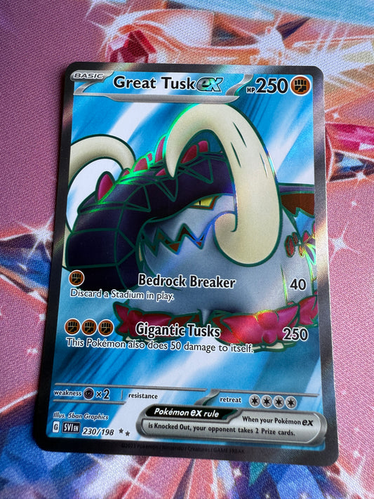 Great Tusk Ex #230 | Pokemon | Scarlet & Violet
