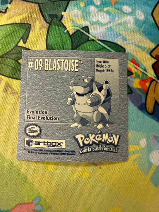 Blastoise #9 | Pokemon Artbox Stickers