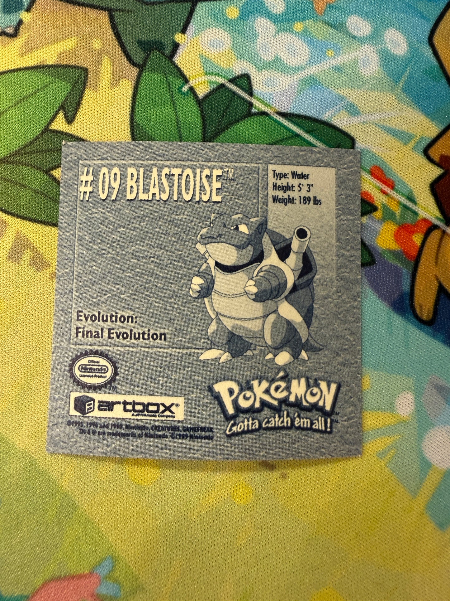 Blastoise #9 | Pokemon Artbox Stickers