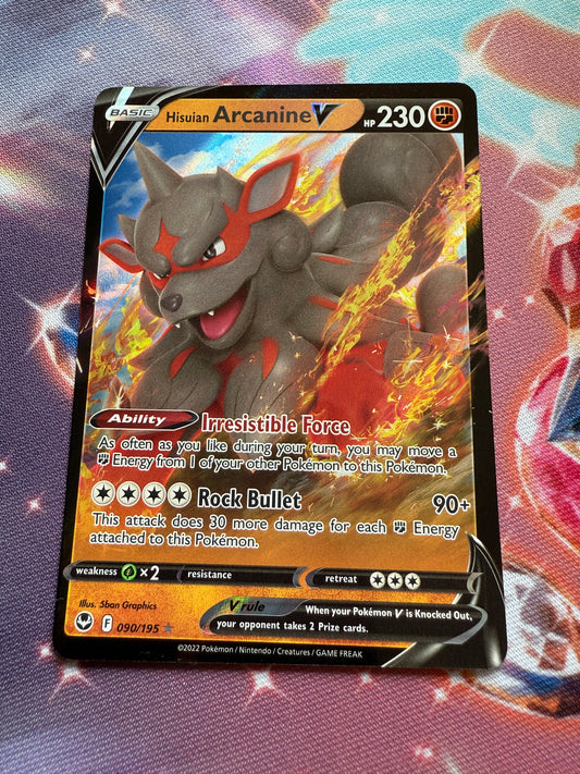 Hisuian Arcanine V #90 | Pokemon | Silver Tempest