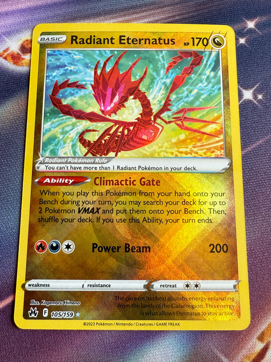 Radiant Eternatus #105 | Pokemon | Crown Zenith