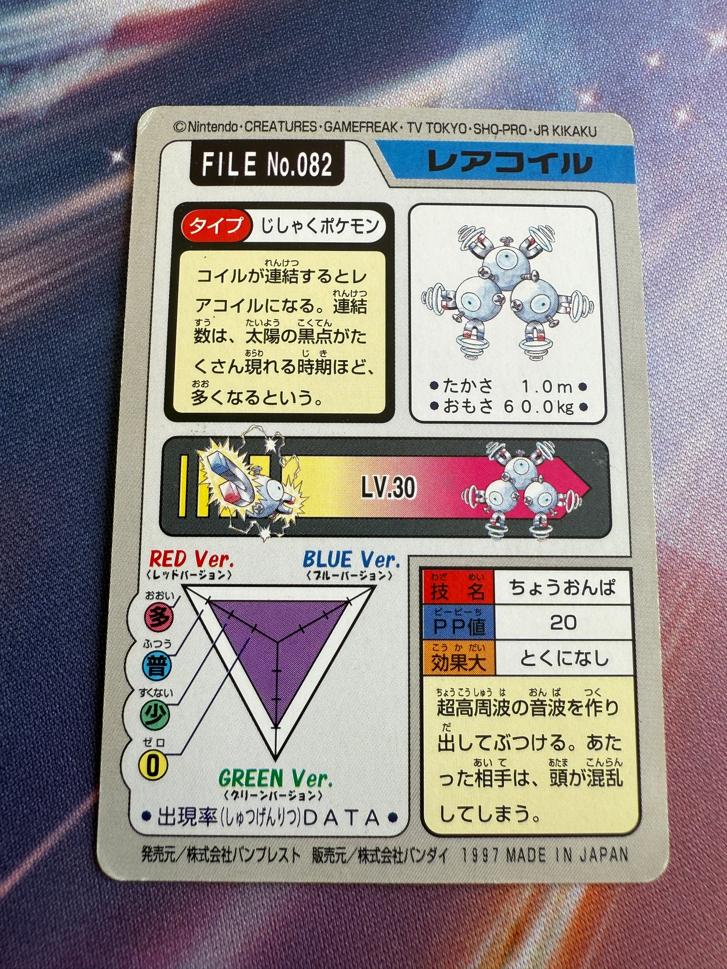 Magneton #82 | Pokemon Japanese 1997 Carddass