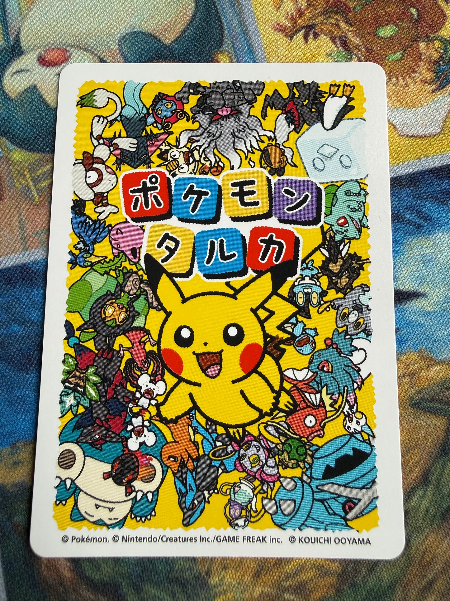 Pokemon Center 2025 Japanese Taruka Playing Card | Darkrai