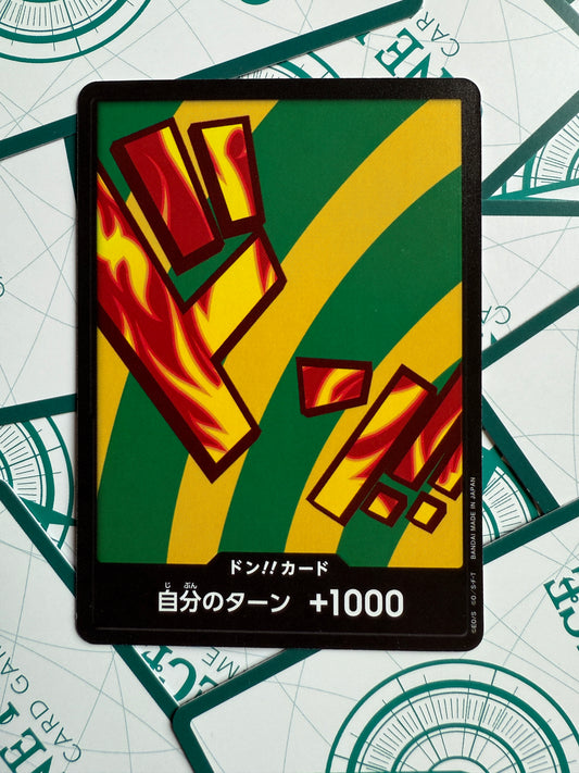 Hannyabal DON Card Non-Foil | THE BEST vol.2 | One Piece | Japanese