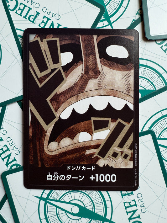 God Usopp DON Card Non-Foil | THE BEST vol.2 | One Piece | Japanese