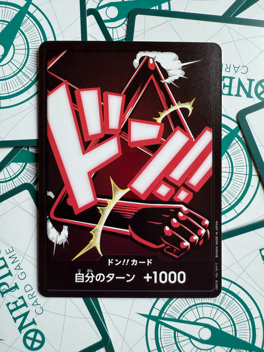 Monkey D Luffy SnakeMan DON Card Non-Foil | THE BEST vol.2 | One Piece | Japanese