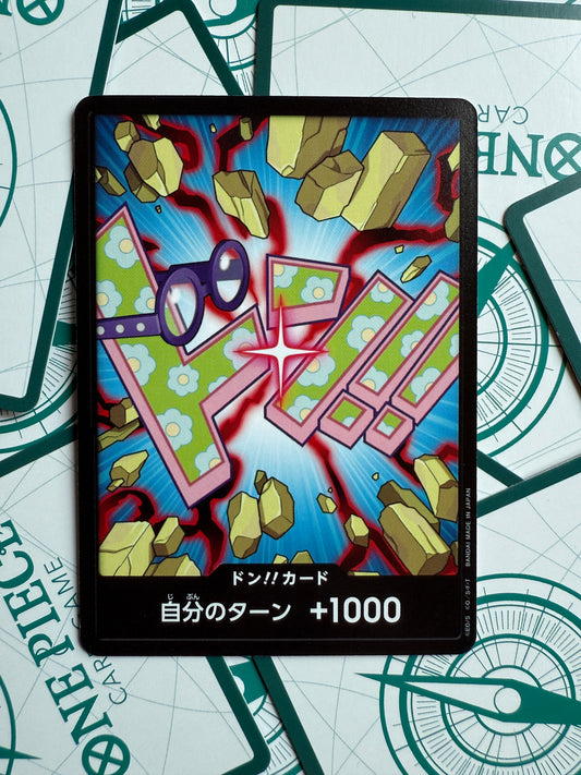 Koby DON Card Non-Foil | THE BEST vol.2 | One Piece | Japanese