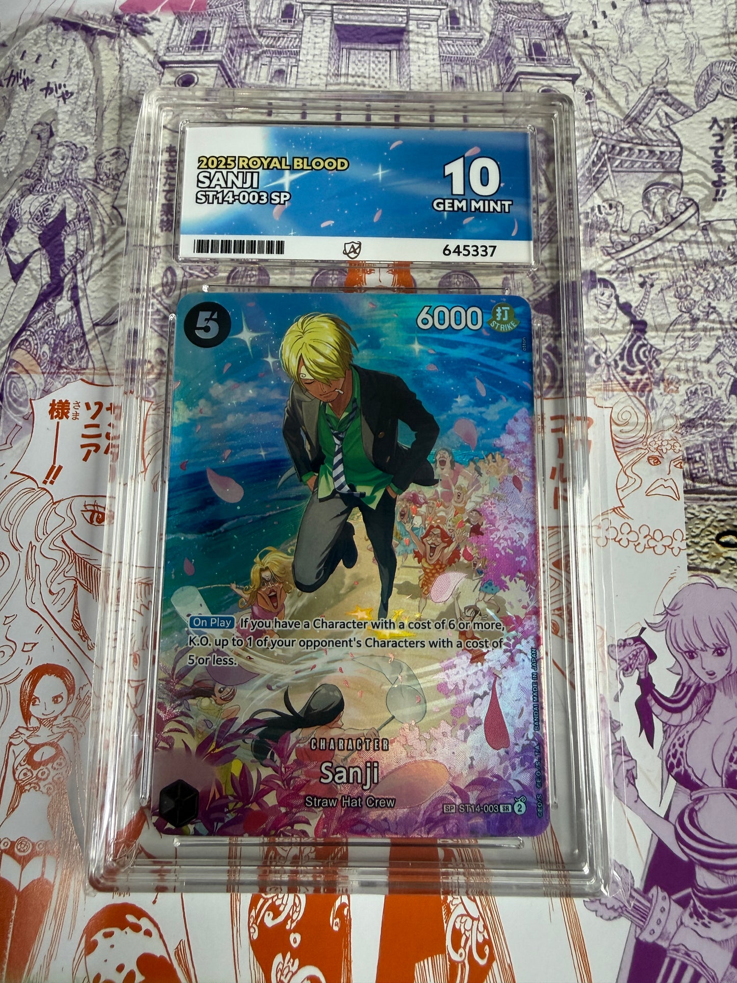 ACE 10 | 2025 Royal Blood Sanji ST14-003 SP | English