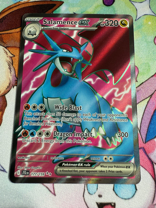 Salamence Ex #177 | Pokemon | Journey Together