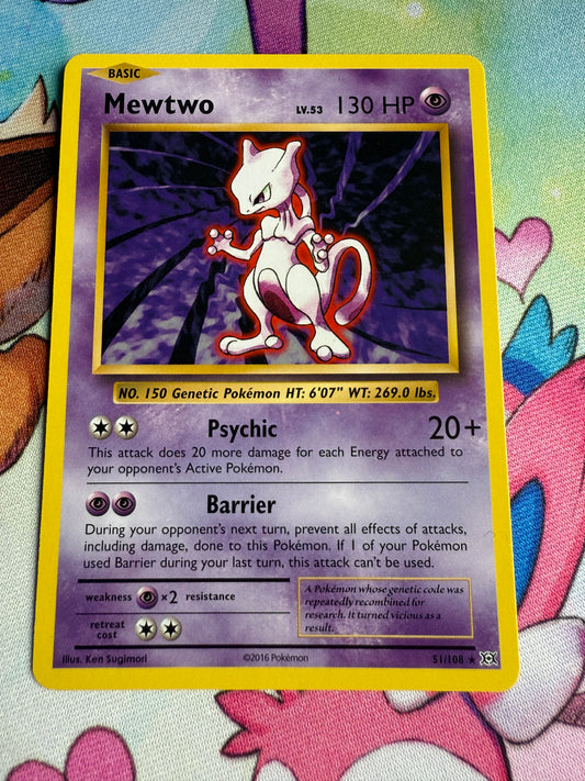 Mewtwo #51 | Pokemon XY Evolutions | Holo
