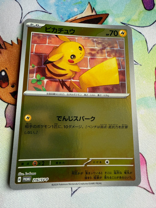 Pokemon Pikachu #216/SV-P | Japanese | Promo