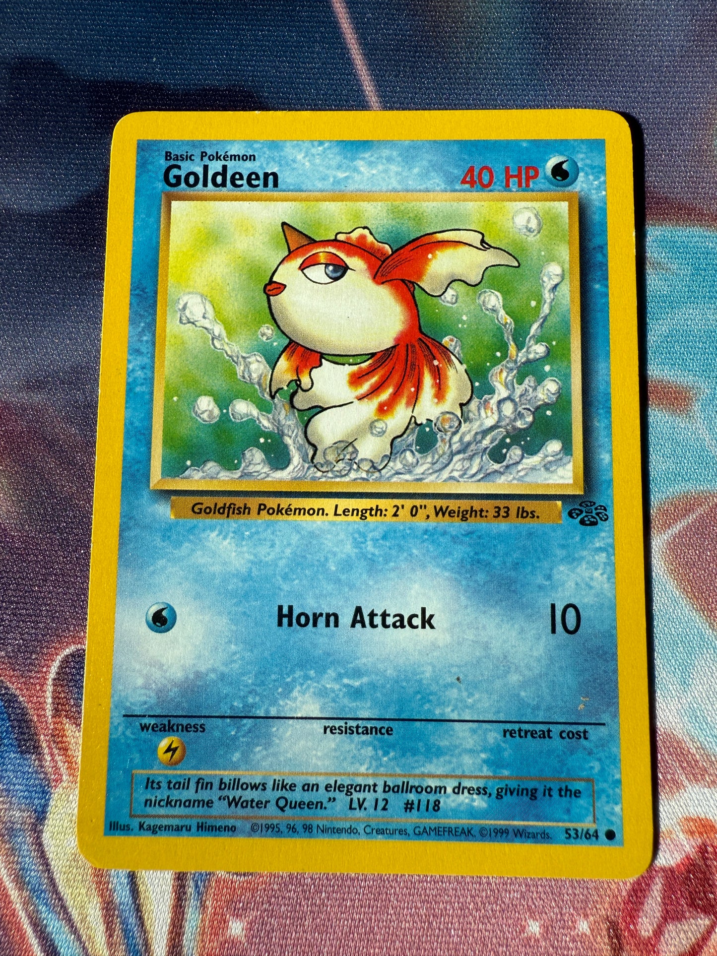Goldeen #53 Pokemon Jungle