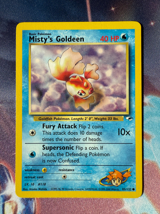 Misty's Goldeen #85 Pokemon Gym Heroes