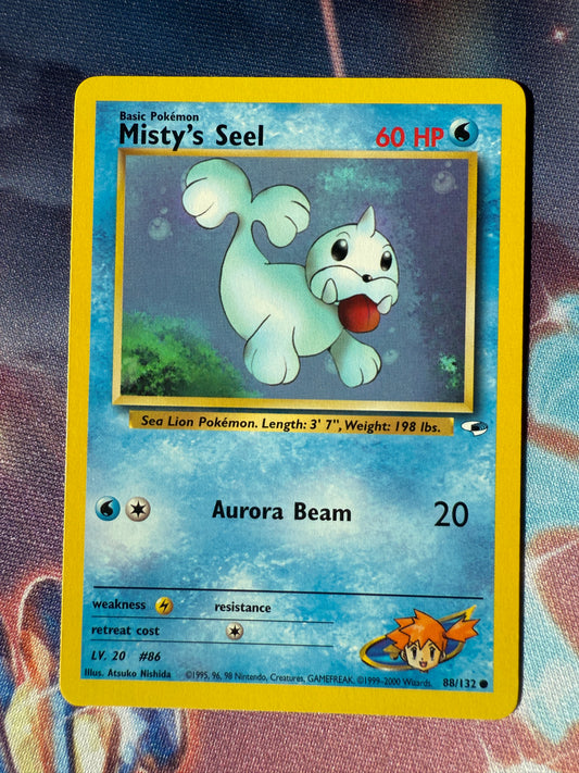 Misty's Seel #88 Pokemon Gym Heroes