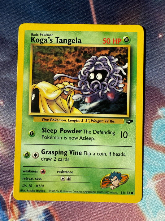 Koga's Tangela #81 Pokemon Gym Challenge
