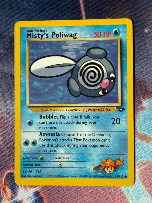 Misty's Poliwag #89 Pokemon Gym Challenge