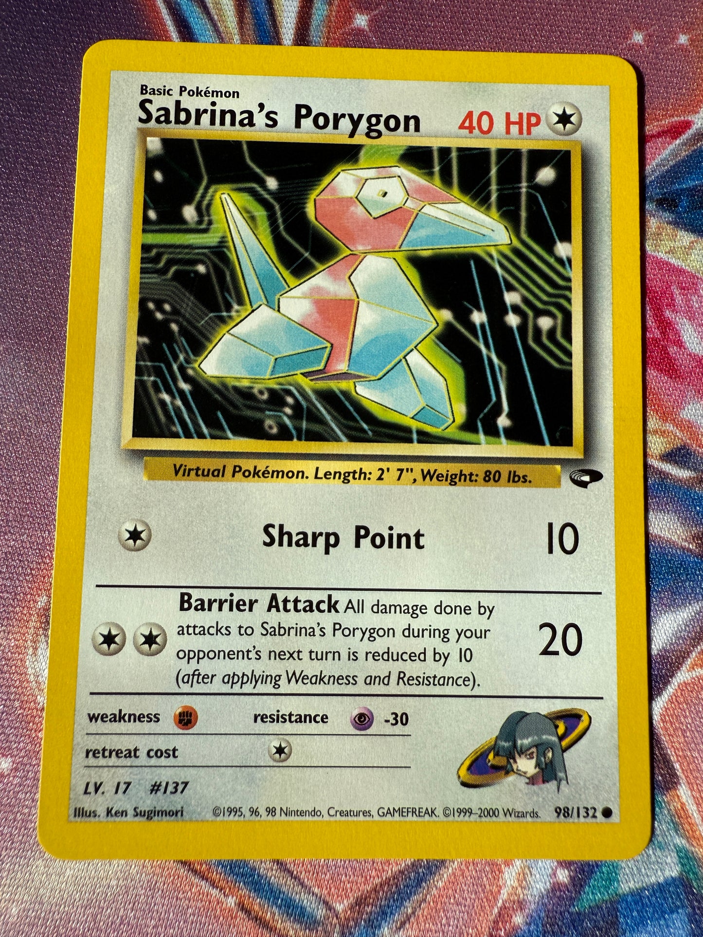 Sabrina's Porygon #98 Pokemon Gym Challenge