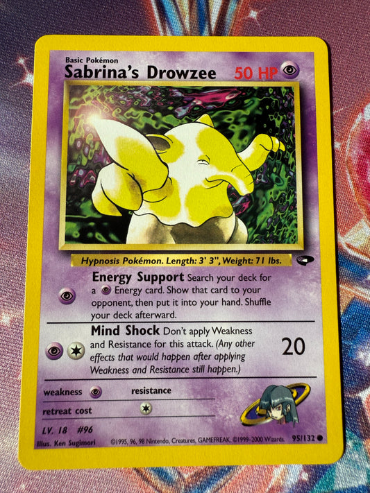 Sabrina's Drowzee #95 Pokemon Gym Challenge