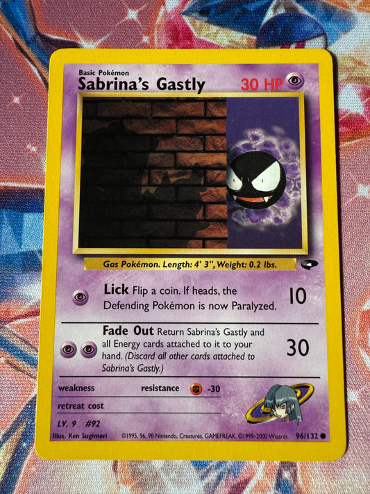 Sabrina's Gastly #96 Pokemon Gym Challenge