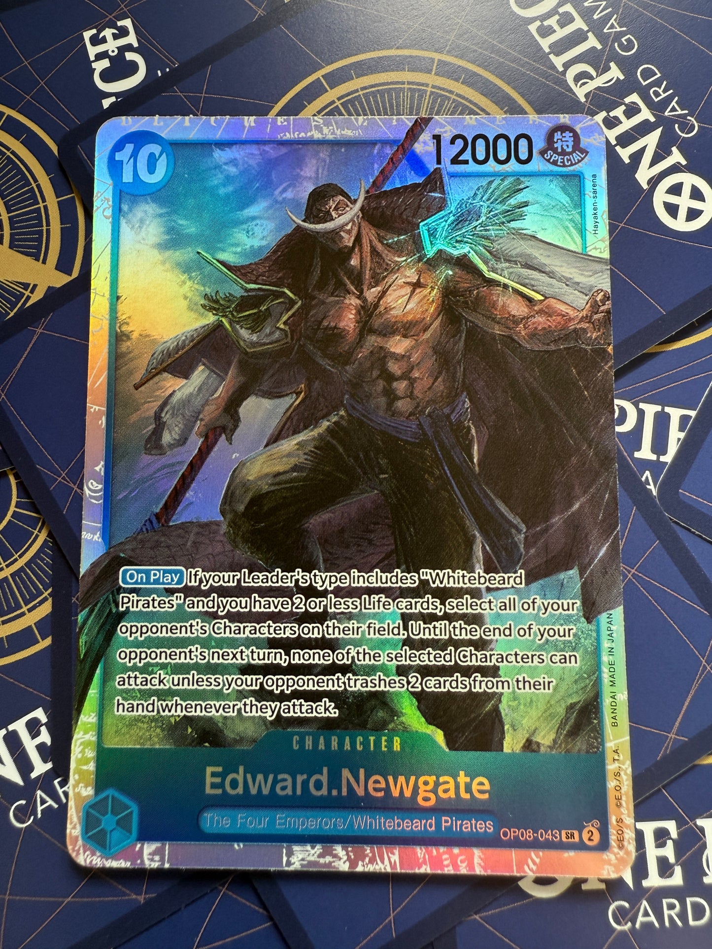 Edward.Newgate OP08-043 One Piece Two Legends