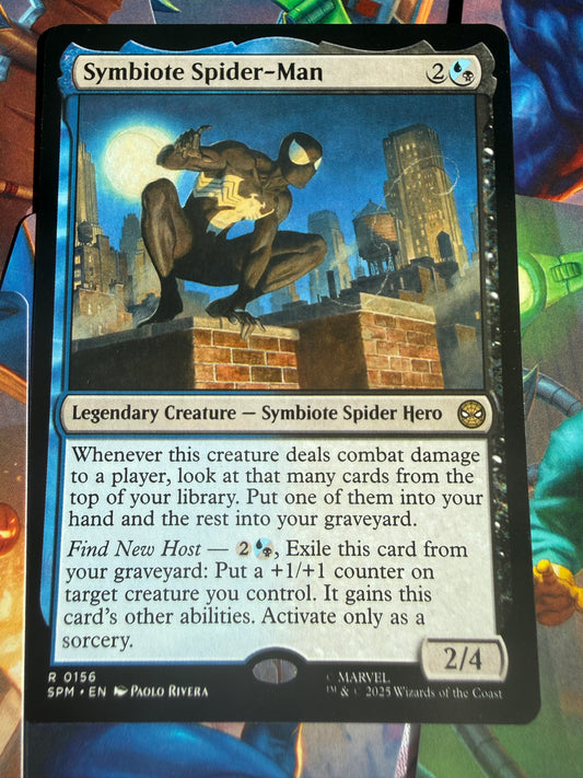 Magic The Gathering | Marvel Spider-Man | Symbiote Spider-Man R 156