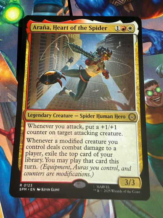 Magic The Gathering | Marvel Spider-Man | Arana, Heart of the Spider R 123