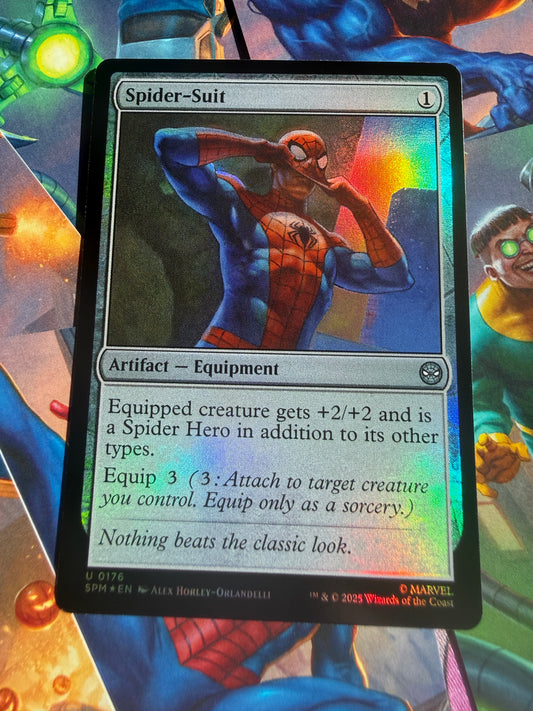 Magic The Gathering | Marvel Spider-Man | Spider-Suit U 176 Foil
