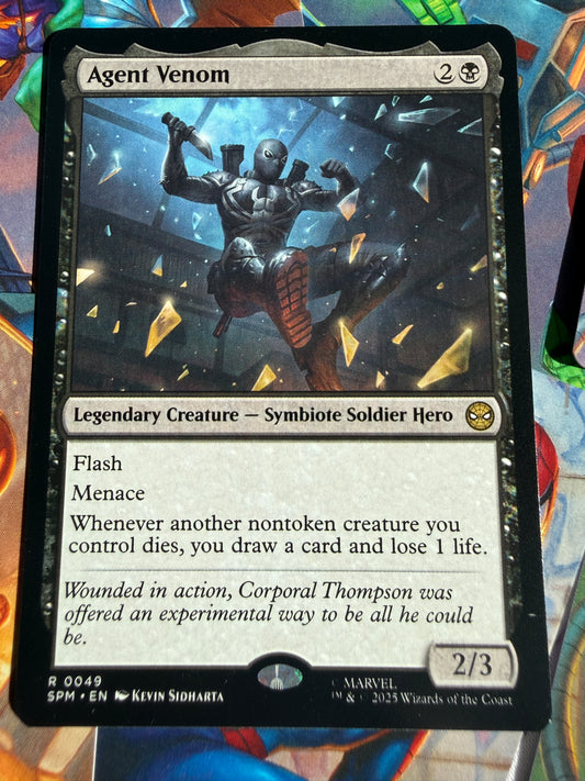 Magic The Gathering | Marvel Spider-Man | Agent Venom R 49