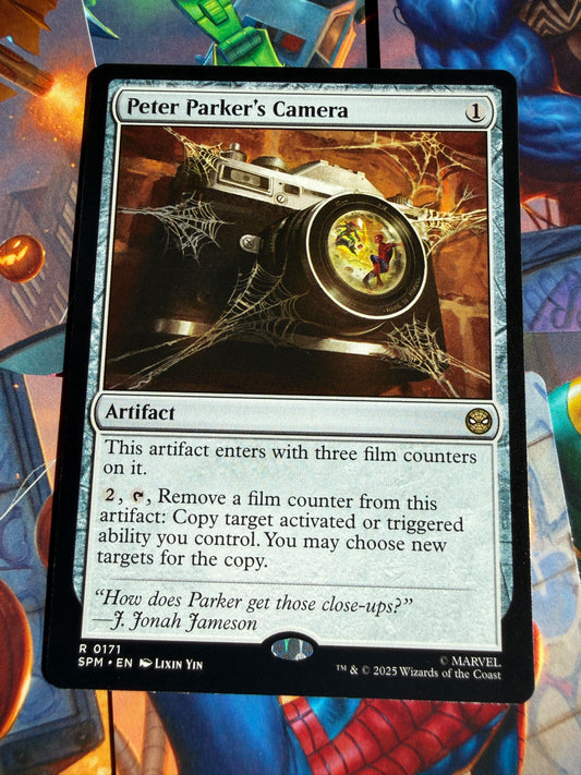 Magic The Gathering | Marvel Spider-Man | Peter Parker's Camera R 171