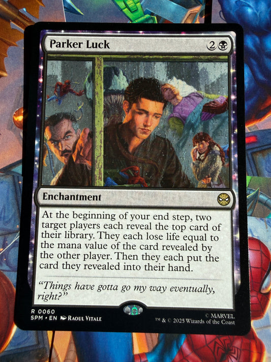 Magic The Gathering | Marvel Spider-Man | Parker Luck R 60