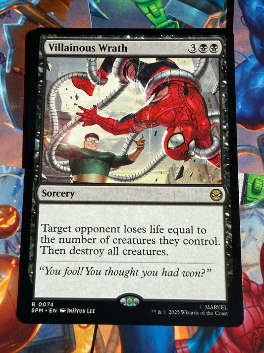 Magic The Gathering | Marvel Spider-Man | Villainous Wrath R 74