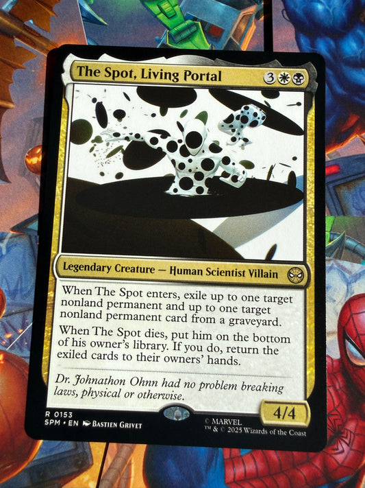 Magic The Gathering | Marvel Spider-Man | The Spot, Living Portal R 153