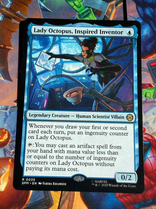Magic The Gathering | Marvel Spider-Man | Lady Octopus, Inspired Inventor R 35